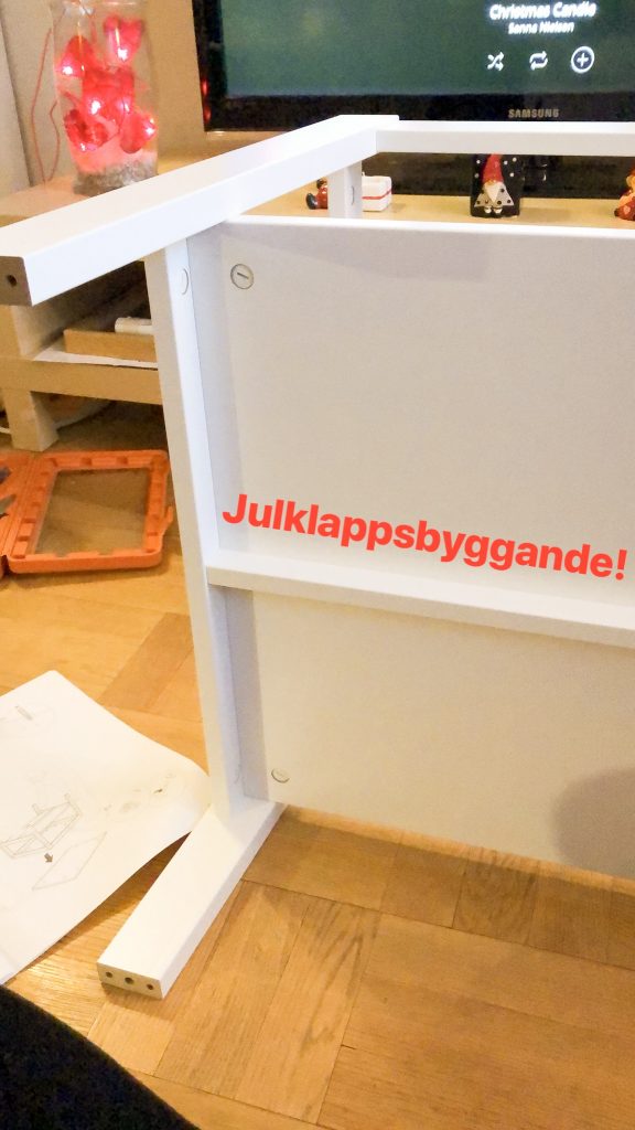 Bygga julklapp från Ikea